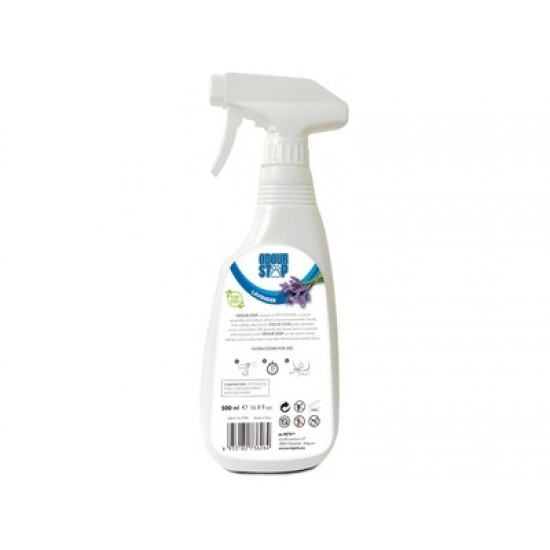 Deodorant Spray ODOR STOP M-PETS, miros de lavanda, 500 ml