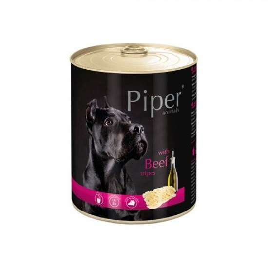Hrana umeda Piper Animals, burta de vita, conserva, 800 g
