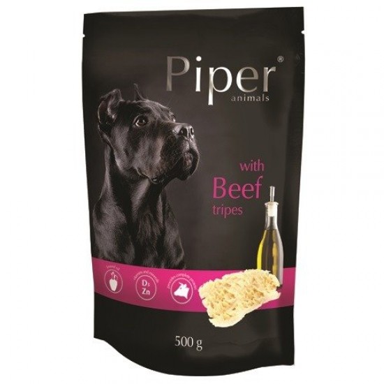 Hrana umeda Piper Animals, burta de vita, plic, 500 g