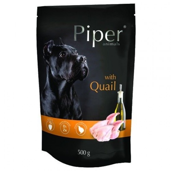 Hrana umeda Piper Animals, prepelita, plic, 500 g