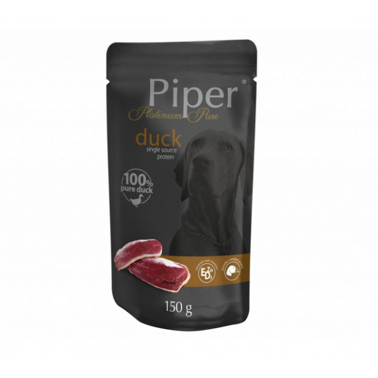 Hrana umeda Piper Platinum Pure, Rata 150 g 
