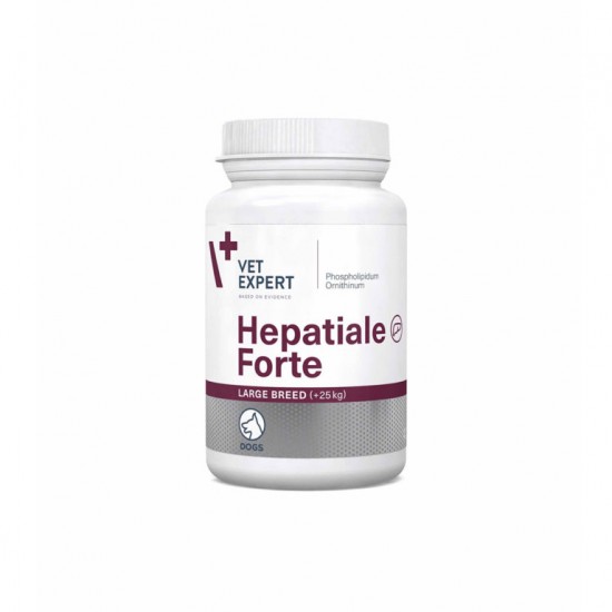 Supliment pentru sustinerea functiei hepatice, la caini, rase mari, Hepatiale, VetExpert, 40 tablete
