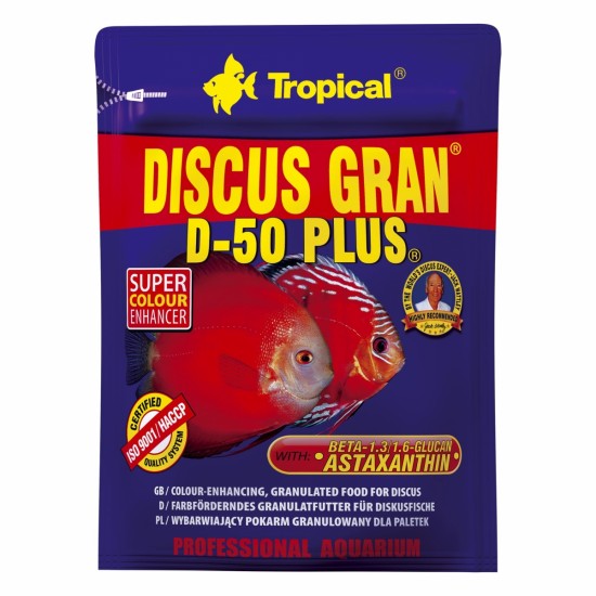 DISCUS GRAND D-50 Plus Tropical Fish, 20g