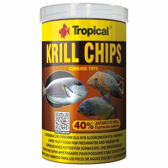 KRILL CHIPS Tropical Fish, 250ml/ 125g
