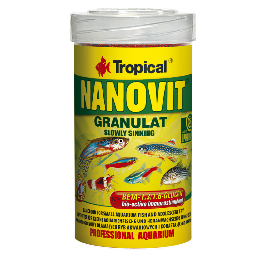 MIKRO-VIT NANOVIT granulat Tropical Fish, 10g