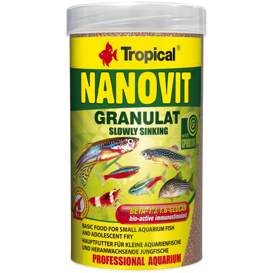 MIKRO-VIT NANOVIT tablete Tropical Fish, 10g