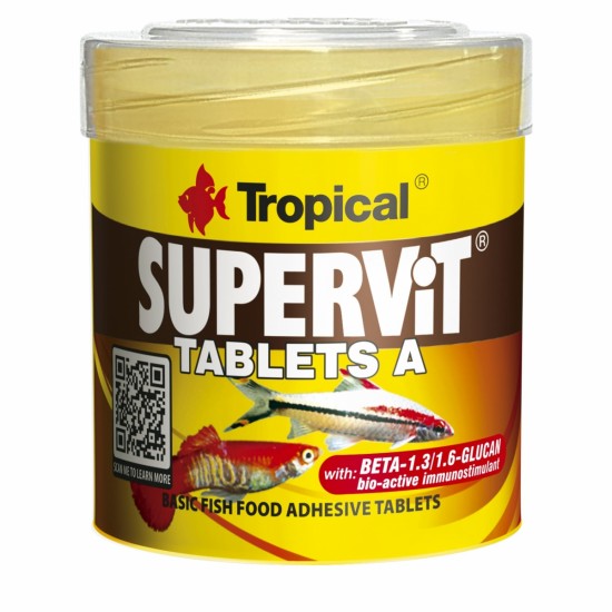 SUPERVIT tablete A, Tropical Fish, 250ml, 150g