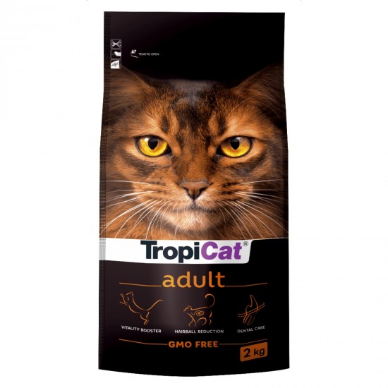 Hrana uscata pentru pisici adulte TROPICAT ADULT, 2 kg