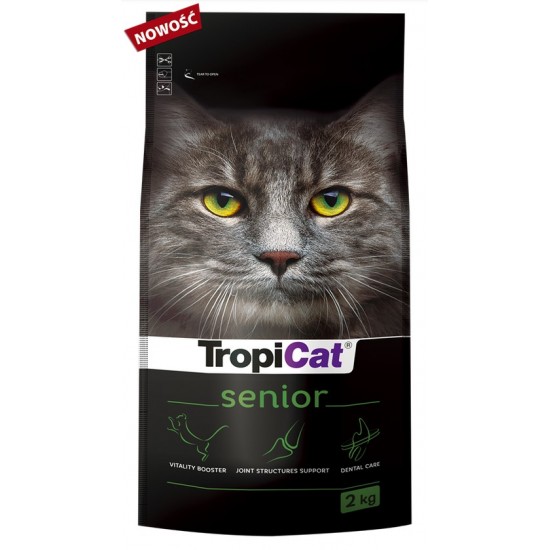 Hrana uscata pentru pisici adulte TROPICAT SENIOR, 2 kg