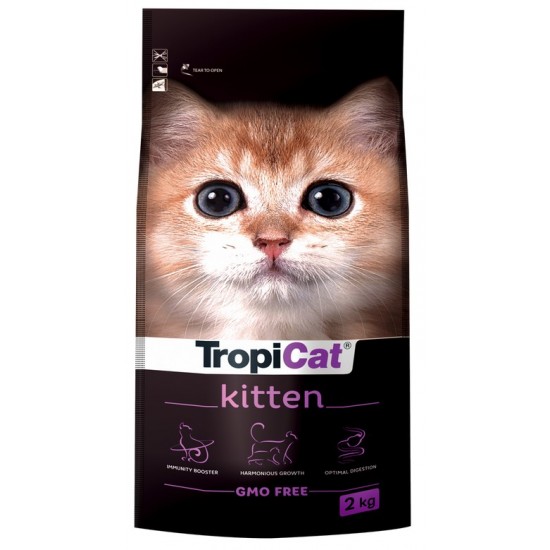 Hrana uscata pentru pisici junior TROPICAT KITTEN, 2 kg