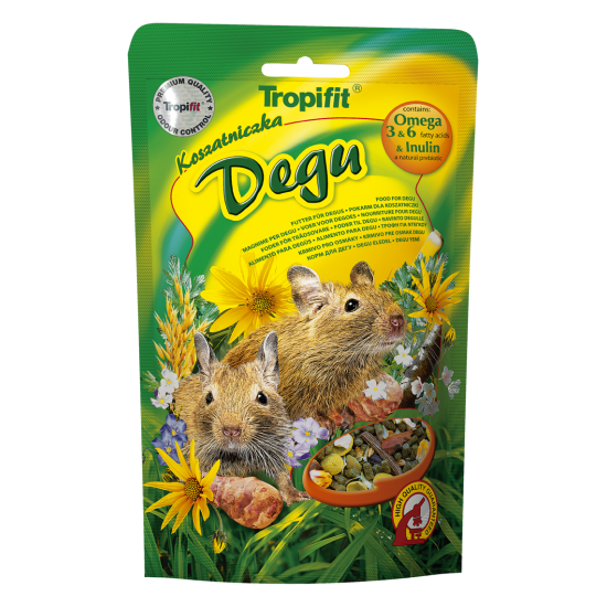 Hrana pentru veverinte Tropifit Premium Degu, 400 g